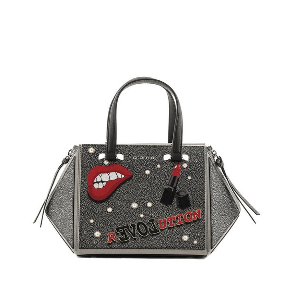 NEW AUTHENTIC CROMIA LEATHER HANDBAG - CANDY